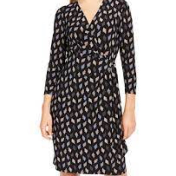 Anne Klein Balanchine Classic Wrap Dress - Picture 1 of 8